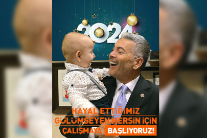 MERSİN MİLLETVEKİLİ UYSAL: "2024 YILINDA DA GÜLÜMSEYEN MERSİN İÇİN ÇALIŞACAĞIZ"