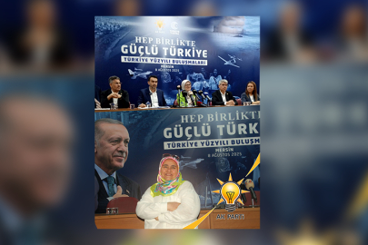 Belgin Uygur, "Türkiye Yüzyılı Buluşmaları" kapsamında partisinin Mersin İl Başkanlığını ziyaret etti.